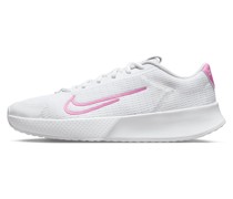 NikeCourt Vapor Lite 2 Damen-Tennisschuh für Hartplätze (weit) - Weiß
