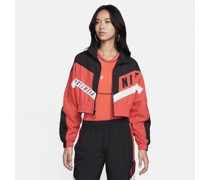 Nike Sportswear Damenjacke aus Webmaterial - Rot