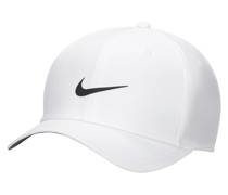 Nike Dri-FIT Rise strukturierte Snapback-Cap - Weiß