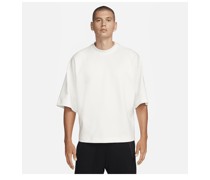 Nike Sportswear Tech Fleece Reimagined extragroßes Kurzarm-Sweatshirt für Herren - Weiß