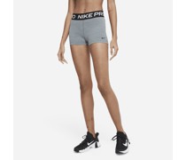 Nike Pro Damenshorts (ca. 8 cm) - Grau