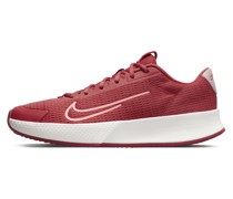 NikeCourt Vapor Lite 2 Damen-Tennisschuh für Sandplätze - Rot