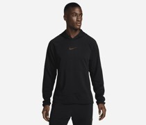 Nike Dri-FIT Fleece-Fitness-Pullover für Herren - Schwarz