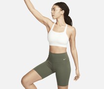 Nike Zenvy Biker-Shorts mit sanftem Halt und hohem Taillenbund für Damen (ca. 20 cm) - Grün