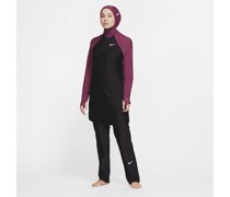 Nike Victory Schwimm-Leggings mit geradem Schnitt und voller Abdeckung für Damen - Schwarz