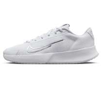 NikeCourt Vapor Lite 2 Damen-Tennisschuh für Hartplätze (weit) - Weiß