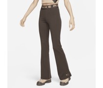 Nike Sportswear Air Leggings mit hohem Bund und ausgestelltem Bein für Damen - Braun