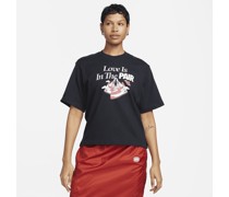 Nike Sportswear lockeres Damen-T-Shirt - Schwarz