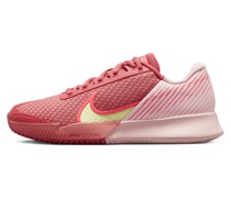 NikeCourt Air Zoom Vapor Pro 2 Damen-Tennisschuh für Sandplätze - Rot