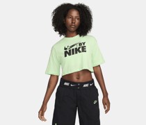 Nike Sportswear Kurz-T-Shirt für Damen - Grün