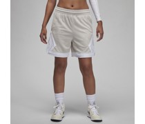 Jordan Sport Damenshorts mit diamantförmigen Akzenten - Grau