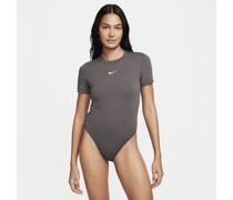 Nike Sportswear Kurzarm-Bodysuit für Damen - Braun