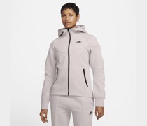 Nike Sportswear Tech Fleece Windrunner Damen-Hoodie mit durchgehendem Reißverschluss - Lila