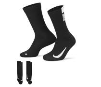Nike Multiplier Crew-Socken (2 Paar) - Schwarz