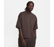 Nike Sportswear Tech Fleece Reimagined extragroßes Kurzarm-Sweatshirt für Herren - Braun