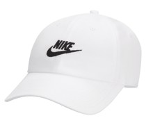 Nike Club unstrukturierte Futura Wash-Cap - Weiß