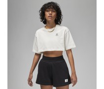 Jordan Sport Kurz-T-Shirt für Damen - Weiß