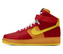 Nike Air Force 1 High By You personalisierbarer Sneaker - Rot
