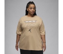 Jordan Flight Heritage Grafik-T-Shirt für Damen - Braun