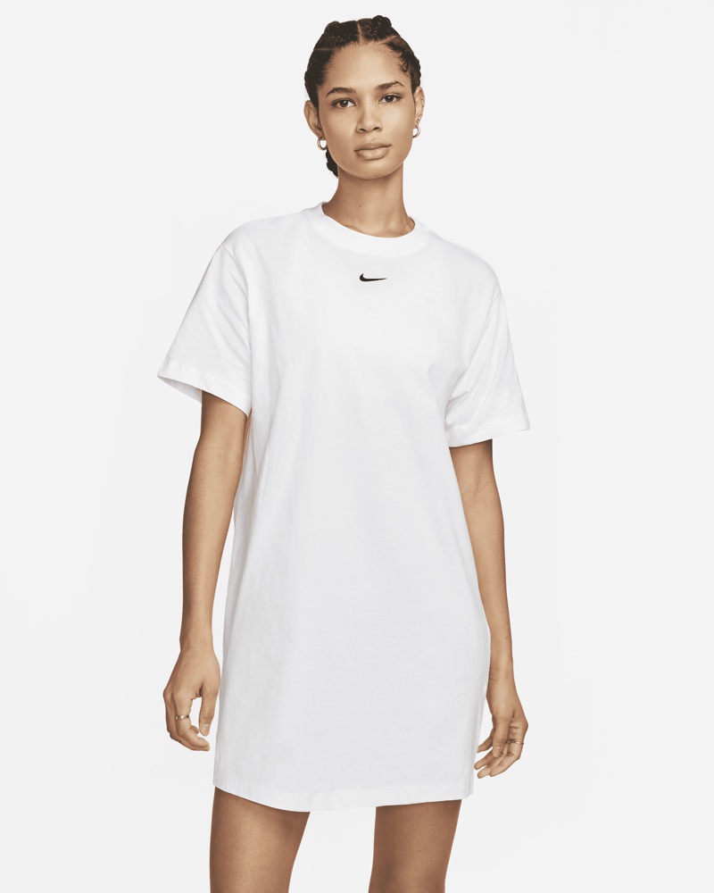 Nike Damen Nike Sportswear Essential Kurzarm-T-Shirt für Damen Weiß
