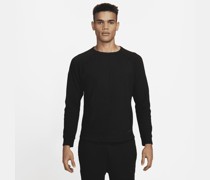 Nike Yoga Texture Nike Dri-FIT Yoga-Longsleeve für Herren - Schwarz