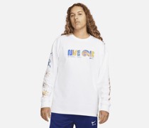 Nike Sportswear Max90 Langarm-T-Shirt für Herren - Weiß