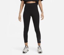 Nike Sportswear Classics 7/8-Leggings mit hohem Bund für Damen - Schwarz