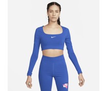 Nike Sportswear Longsleeve-Kurzoberteil für Damen - Blau
