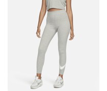 Nike Sportswear Classics Leggings mit hohem Bund und Grafik für Damen - Grau