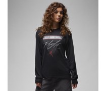 Jordan Longsleeve mit Grafik für Damen - Schwarz