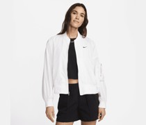 Nike Sportswear Essential Oversize-Bomberjacke für Damen - Weiß