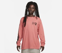 Nike SB Longsleeve-Skate-T-Shirt für Herren - Rot