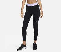 Nike Pro 365 7/8-Leggings mit mittelhohem Bund für Damen - Schwarz