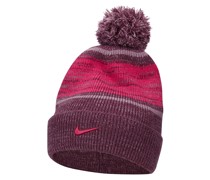 Nike Peak Beanie mit Umschlag - Rot