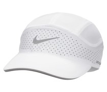 Nike Dri-FIT ADV Fly Cap mit unstrukturiertem und reflektierendem Design - Weiß