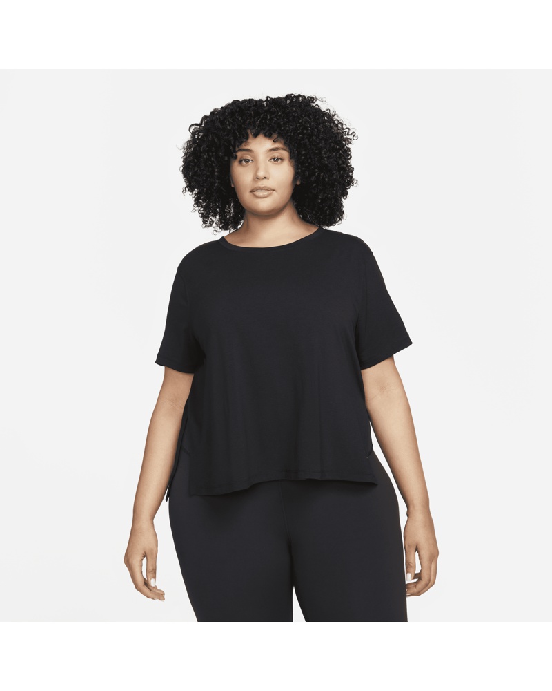 Nike Damen Nike Yoga Dri-FIT Damenoberteil Schwarz