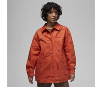 Jordan Trucker-Jacke für Damen - Orange