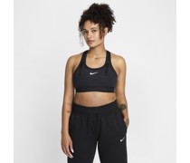 Nike (M) Swoosh Still-Sport-BH für tragbare Brustpumpen (Schwangere und Mütter) - Schwarz