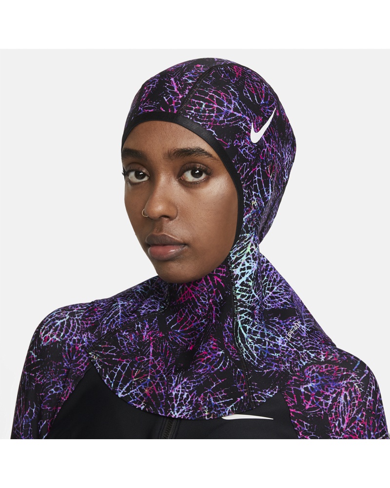 Nike Damen Nike Victory Schwimm-Hijab für Damen Schwarz