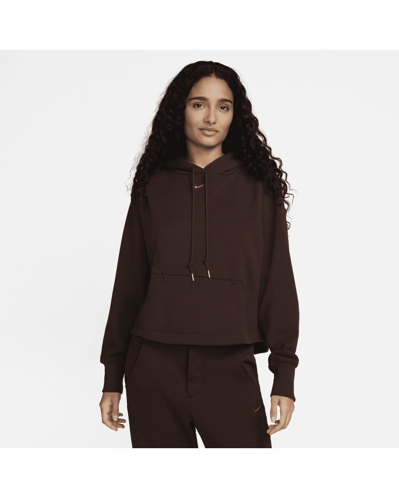Nike Damen Nike Sportswear Modern Fleece Oversize-French-Terry-Hoodie für Damen Braun
