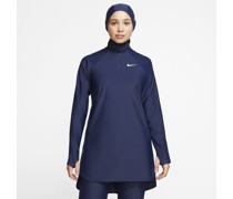 Nike Victory Essential Schwimm-Tunika mit durchgehendem Schutz für Damen - Blau