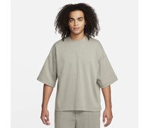 Nike Sportswear Tech Fleece Reimagined extragroßes Kurzarm-Sweatshirt für Herren - Grau