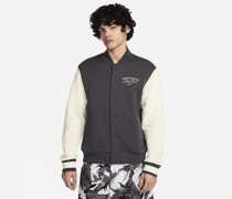 Nike Sportswear Varsity-Fleece-Jacke für Herren - Grau