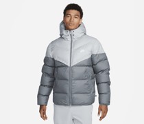 Nike Windrunner PrimaLoft® Storm-FIT-Puffer-Jacke mit Kapuze für Herren - Grau