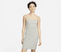 Nike Sportswear Essential geripptes Kleid für Damen - Grau