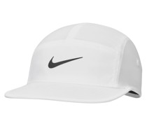 Nike Dri-FIT Fly unstrukturierte Swoosh-Cap - Weiß
