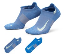 Nike Multiplier Running No-Show-Laufsocken (2 Paar) - Multi-Color