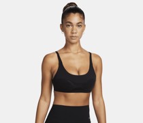 Nike Indy City Essential leicht gefütterter Sport-BH mit leichtem Halt für Damen - Schwarz