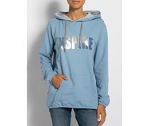 Hoodie hellblau