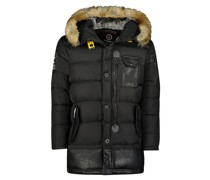 Steppjacke schwarz